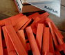 Houten doos met Kapla - oranje - 40 stuks - 3 - Thumbnail