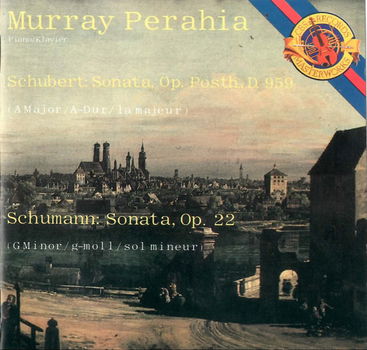 Murray Perahia - Schubert, Schumann - Sonata, Op. Posth., D. 959 / Sonata Op. 22 (CD) Nieuw - 0