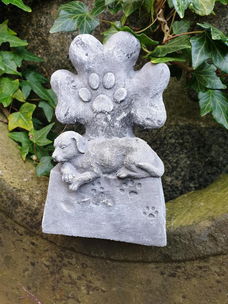 grafsteen voor hond , kado