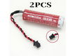 ER6C Batterij voor Maxell ER6 ER6B ER6C OTC Robot PLC with black plug - 0 - Thumbnail