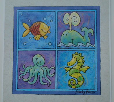 POSTER 18x18 cm DIEREN NIEUW - 3