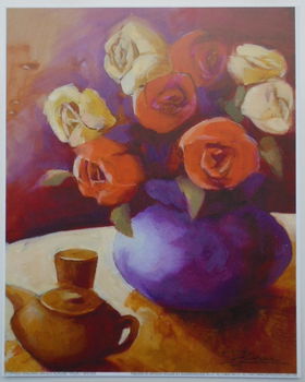 POSTER 25x20 cm BLOEMEN NIEUW - 3