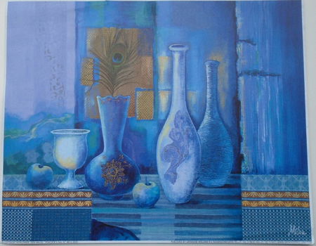 POSTER 25x20 cm HUIS DECO NIEUW - 1