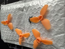 DJI Neo – 4x Propellers (Oranje) + Schroefjes