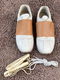 Bikkembergs beige/wit exclusieve sneakers, elastische sluiting - 2 - Thumbnail