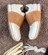 Bikkembergs beige/wit exclusieve sneakers, elastische sluiting - 3 - Thumbnail