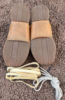 Bikkembergs beige/wit exclusieve sneakers, elastische sluiting - 5