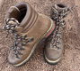 BERG-/ HIKING-/ MILITARY-/ WANDELSCHOENEN, bruin, maat 40/ US 7, monte-sport, vibram zool - 1 - Thumbnail