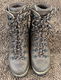 BERG-/ HIKING-/ MILITARY-/ WANDELSCHOENEN, bruin, maat 40/ US 7, monte-sport, vibram zool - 3 - Thumbnail