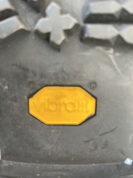 BERG-/ HIKING-/ MILITARY-/ WANDELSCHOENEN, bruin, maat 40/ US 7, monte-sport, vibram zool - 6