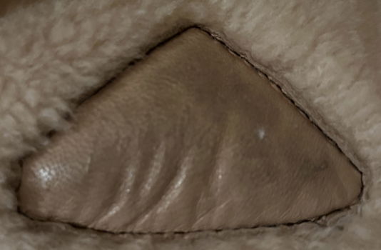 Mouton herenjas, bruin,vervaardigd van hoogwaardig lamspels, uiterste goede kwaliteit - 5
