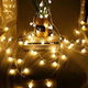 100 LED lichtsnoer 10 meter kerst bolletjes op netstroom - 4 - Thumbnail