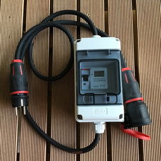 digitale timer unit incl. weekprogramma + beveiliging 230V AC IP54