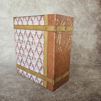 Finished Project handmade by scrapqueen the Time to Travel Suitcase + Mini Album - 3