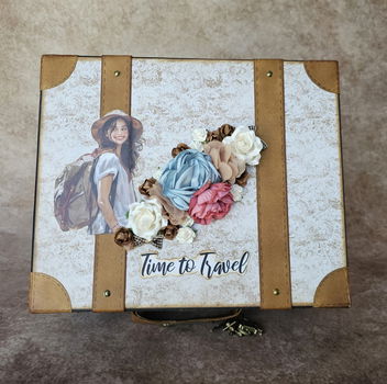 Kit Time to Travel suitcase + mini album - 0