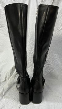 Laarzen met ritssluiting, zwart, maat 39, merk vera gomma, made in italy - 3
