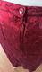 Sjieke rok - dieprood - moulin rouge - bordeaux rood - maat 44 - nieuw - 3 - Thumbnail