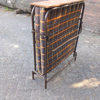Stretcher, met matrasje - inklapbaar. - 0