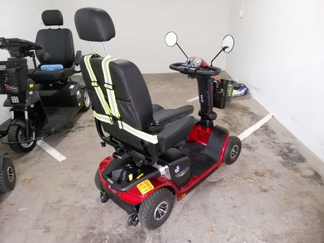 Scootmobiel Pride Victory DX10 - 4 wiel rood - 5