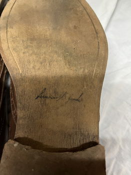 Geklede veterschoen, bruin leder, maat 44, merk scapa - 6