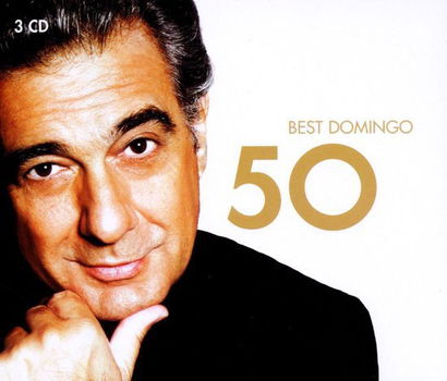 Placido Domingo – Best Domingo 50 (3 CD) Nieuw - 0