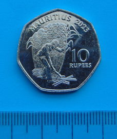 Mauritius - 10 rupee 2023 - Unc