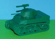 Amerikaanse M5 Stuart tank - 3D-print in diverse schalen - 0 - Thumbnail