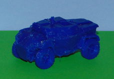 Britse Humber Scout pantserwagen - 3D-print in div. schalen