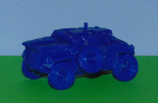 Britse Humber Scout pantserwagen - 3D-print in div. schalen - 1