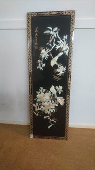 Te koop: Japans Houtsnijwerk (5delig) - Japans Houtsnijwerk (5delig) - 40 jr oud - zie foto's - 3