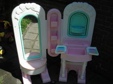 Fisher price kaptafel - diverse opberglades