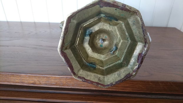 Te koop: Bronzen Joodse kandelaar Chanoekia - 2