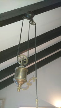 Te koop: Opaline hang lamp - 1