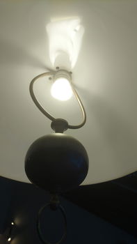 Te koop: Opaline hang lamp - 4