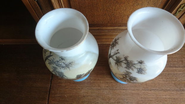 Te koop: 2 vazen met Strijdtafereel - 3