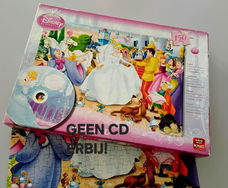 Legpuzzel Disney Princess: Assepoester - geen cd!