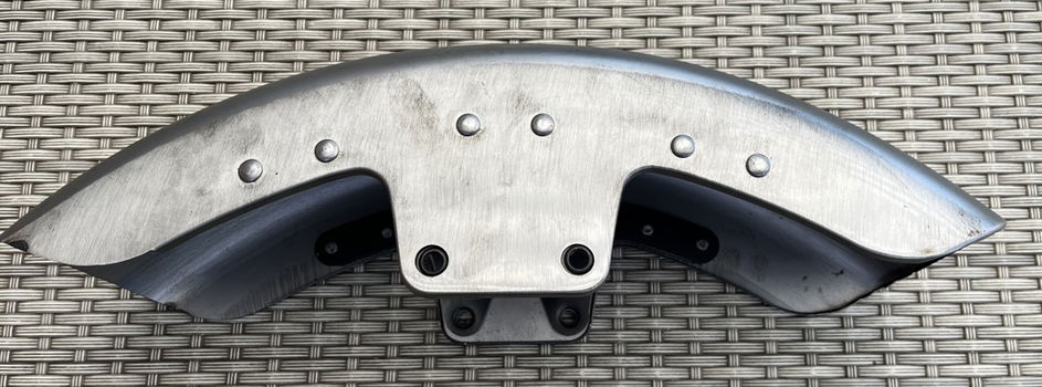 Harley Softail Slim voorste spatbord onbehandeld - 0