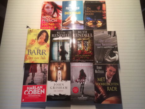Lot boeken en tijdschriften, thrillers, allerlei, veel artis boeken - 1