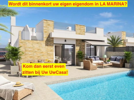Uw eigen nieuwe Villa in LA MARINA met veel extra voor u - 0