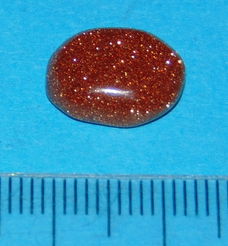 Bruine Goudsteen cabochon CAB - 13x10mm