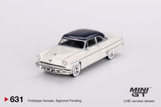 Mini GT 1/64 - Lincoln Capri 1954 white Mgt196