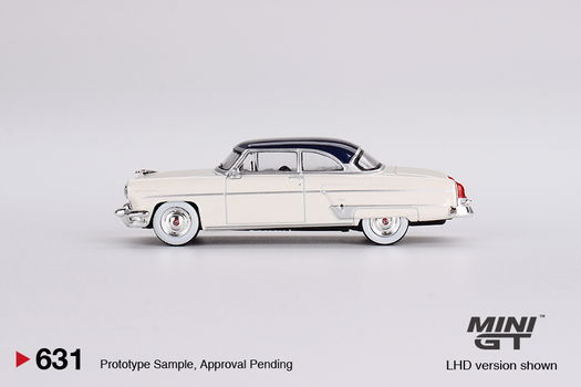 Mini GT 1/64 - Lincoln Capri 1954 white Mgt196 - 2