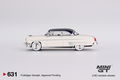 Mini GT 1/64 - Lincoln Capri 1954 white Mgt196 - 2 - Thumbnail