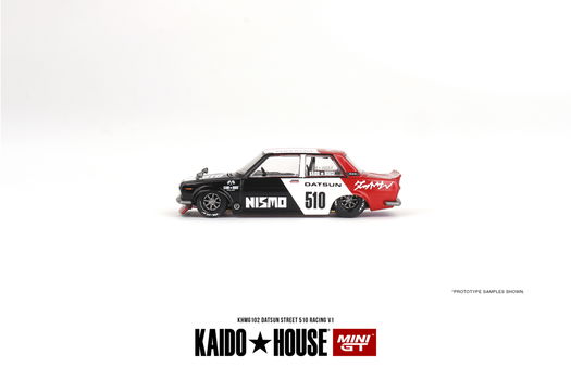 Mini GT 1/64 - Datsun Street 510 Racing V1 Mgt186 - 1