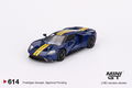 Mini GT 1/64 - Ford GT Sunoco Blue Mgt195 - 0 - Thumbnail