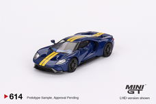 Mini GT 1/64 - Ford GT Sunoco Blue Mgt195