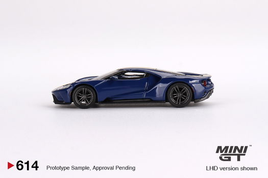 Mini GT 1/64 - Ford GT Sunoco Blue Mgt195 - 2