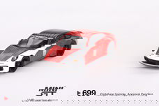 Mini GT 1/64 - Porsche 911 (992) Carrera S Safety Car 2023 IMSA Daytona 24 Hrs Mgt198