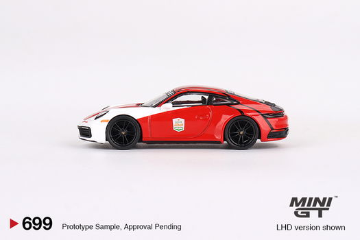 Mini GT 1/64 - Porsche 911 (992) Carrera S Safety Car 2023 IMSA Daytona 24 Hrs Mgt198 - 2