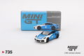 Mini GT 1/64 - Porsche 911 Turbo S Safety Car 2023 blauw Mgt204 - 3 - Thumbnail